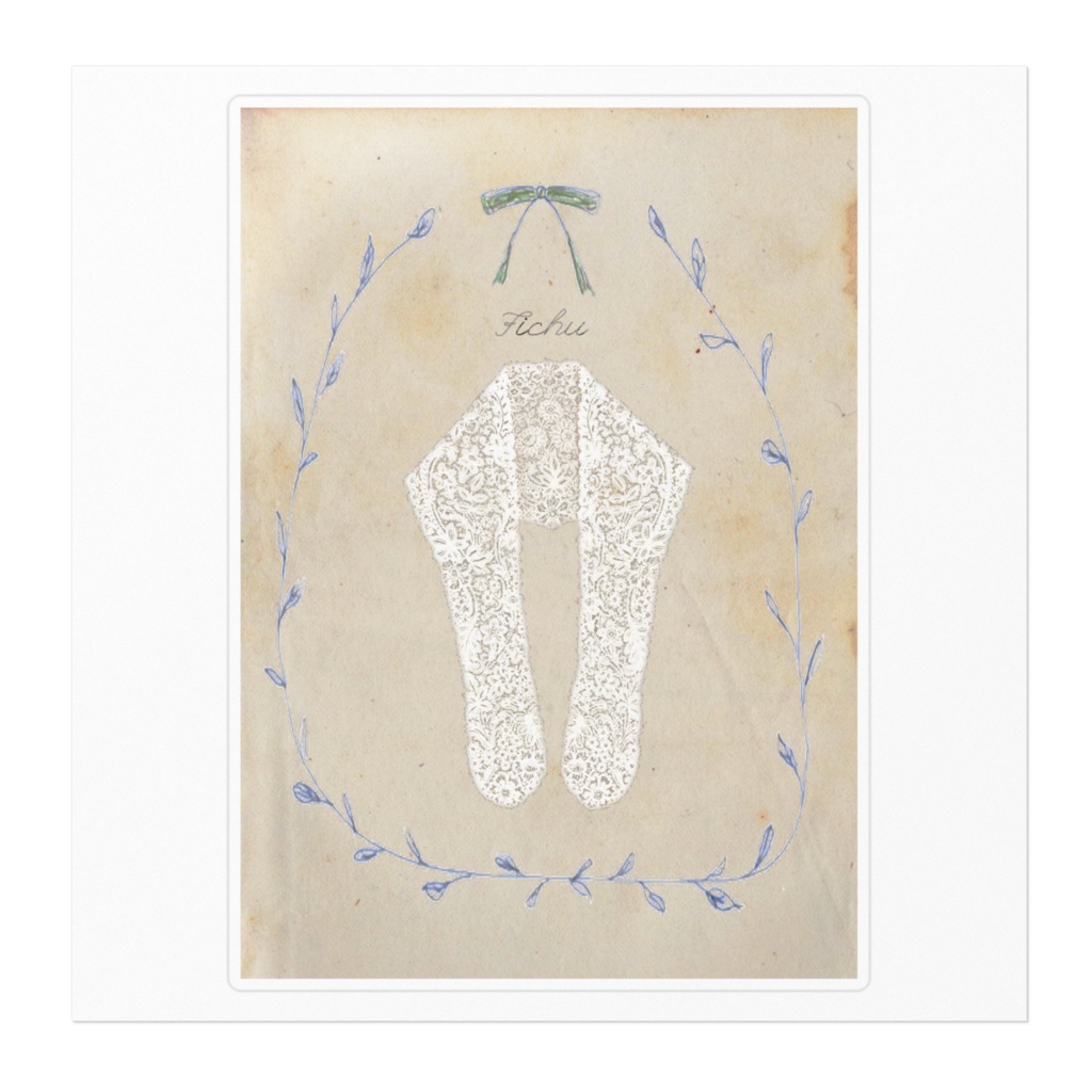 レースとリボンとリース