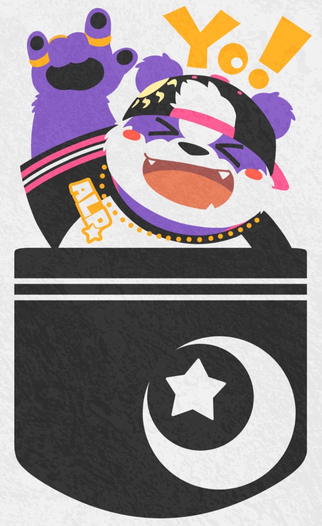 【Tシャツ】どこでもアールプちゃん