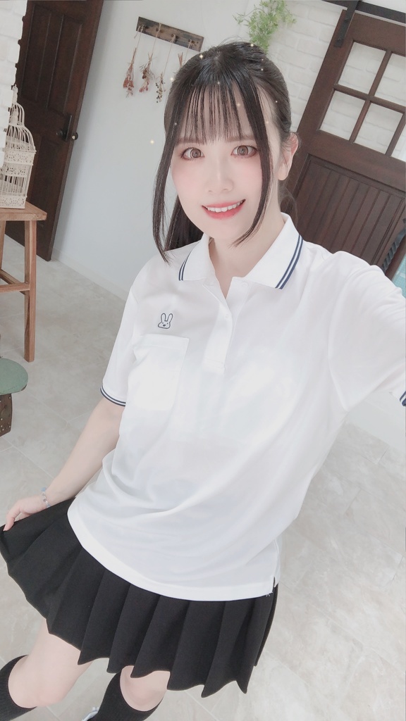 ぽんこちゃんドライポロシャツ