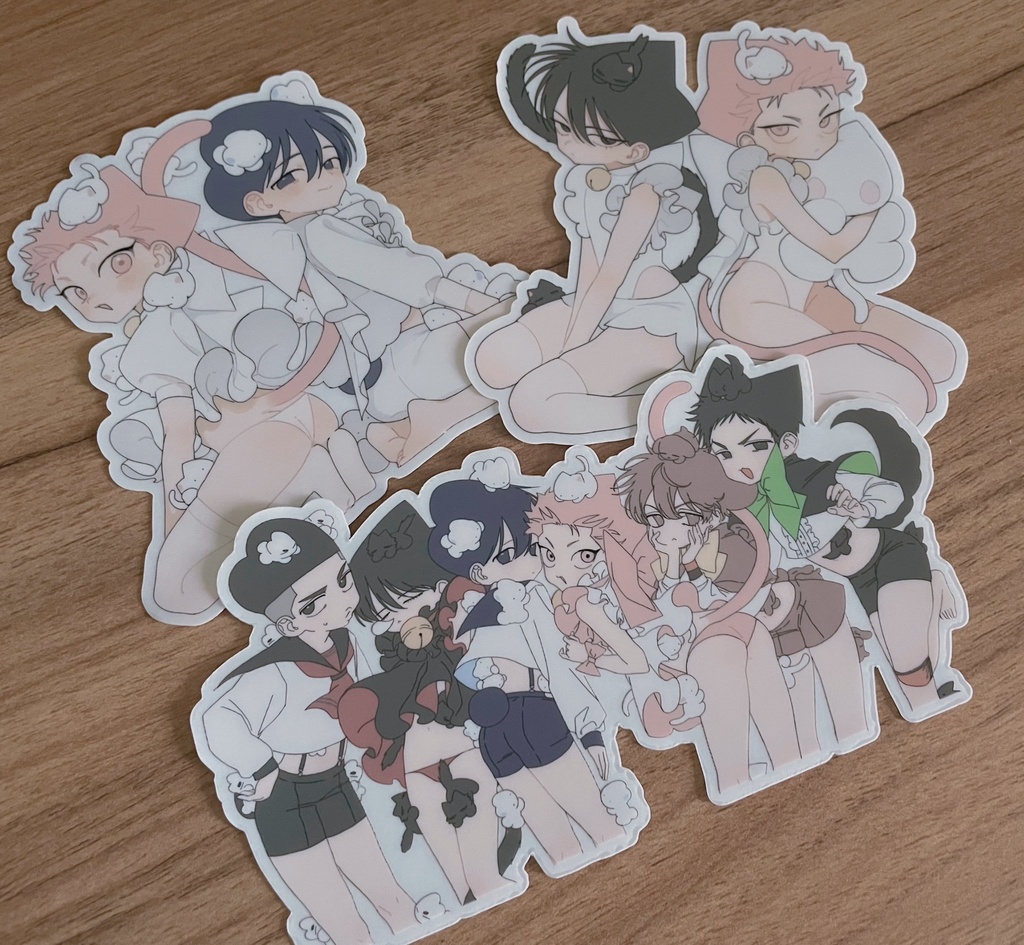 ステッカー５点セット