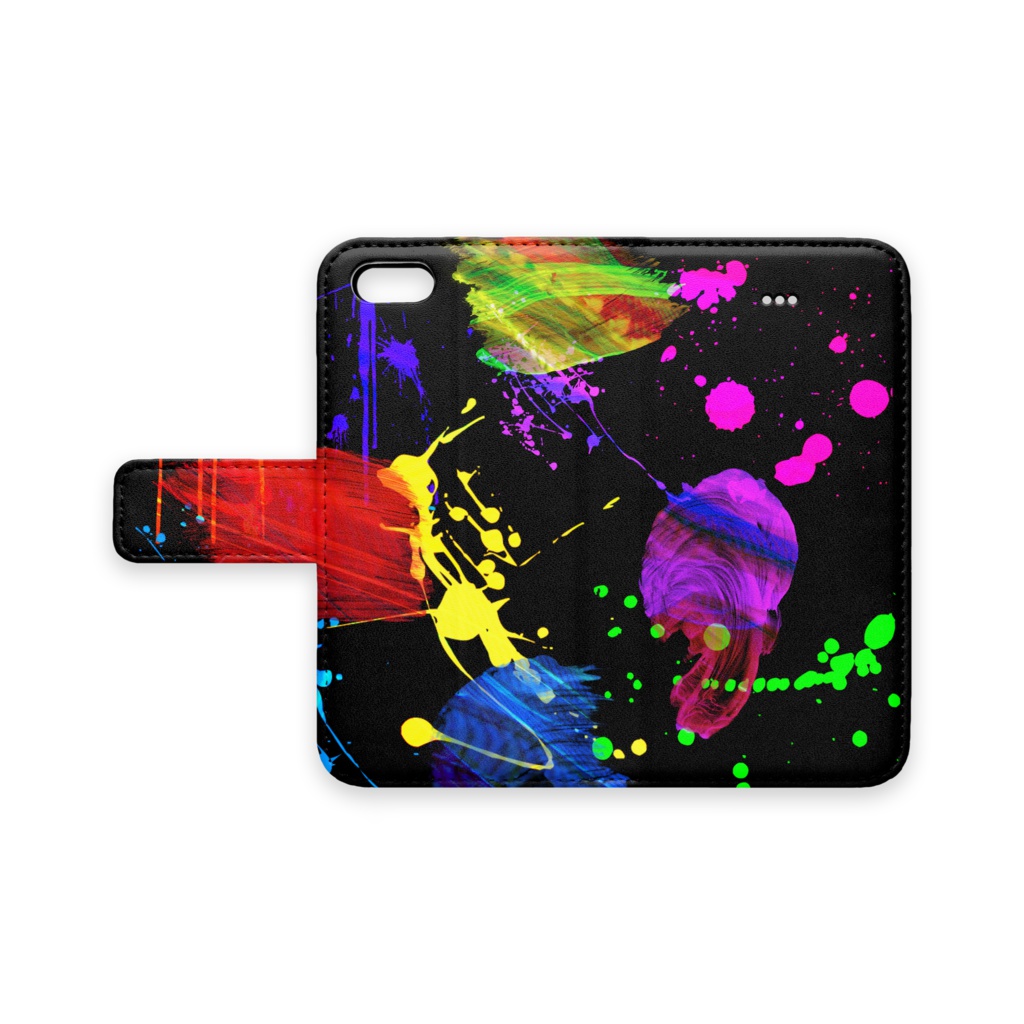 インクまみれ 手帳型ケース Miyuki S Booth Booth