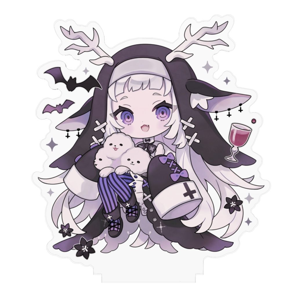 アクリルフィギュア【ティリア&ケルベロス ver.】