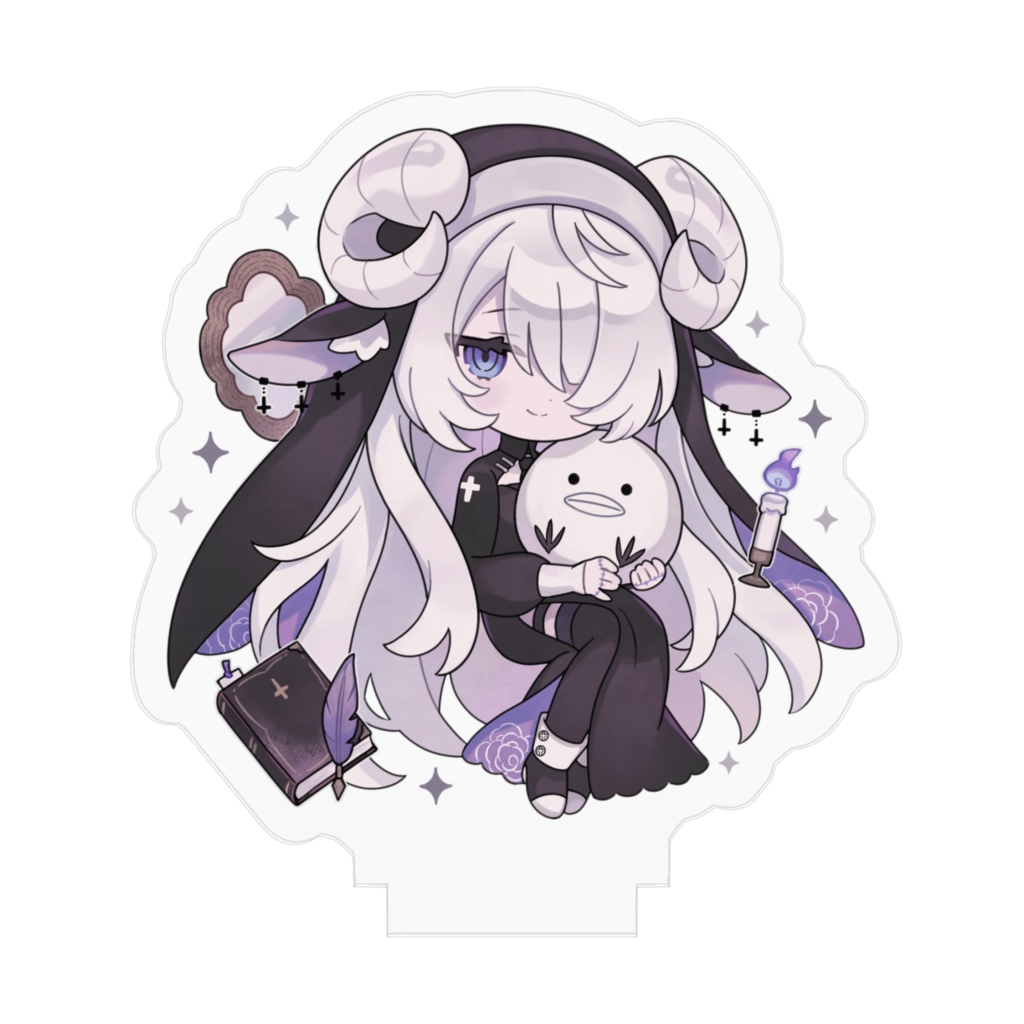 アクリルフィギュア【フィリア&無辜の雀 ver.】