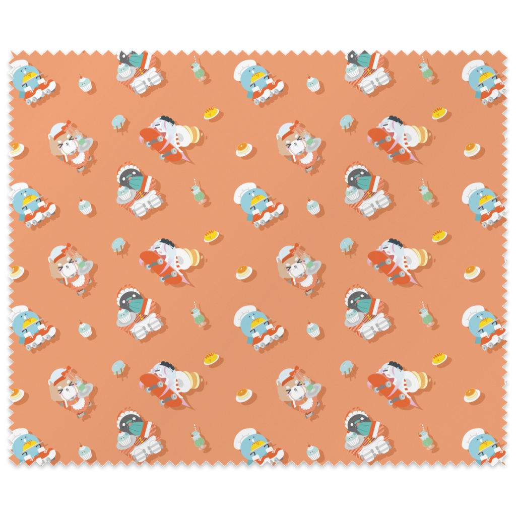 【カズタカ鳥10周年記念】カズタカフェ_メガネ拭き