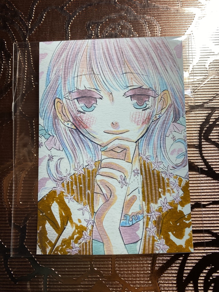 サイン付きL判イラスト - sora1313 - BOOTH