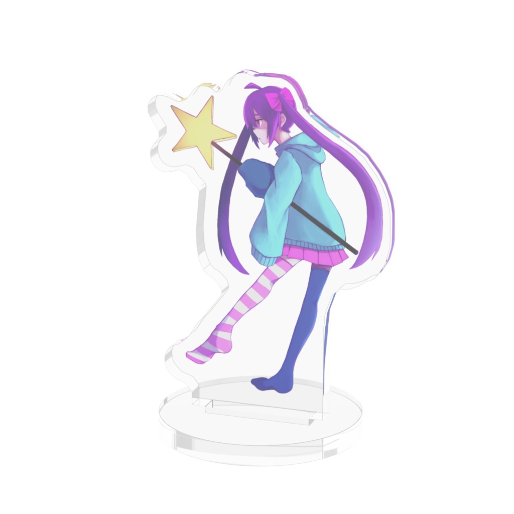 脱力系魔法少女アクリルフィギュア