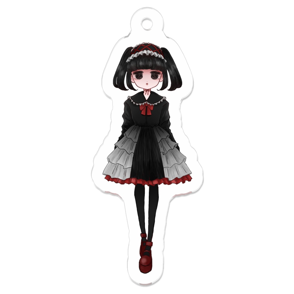 ゴスロリちゃんアクリルキーホルダー