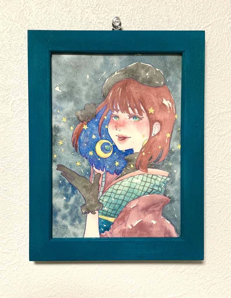 ｢隠してた月｣ 水彩原画