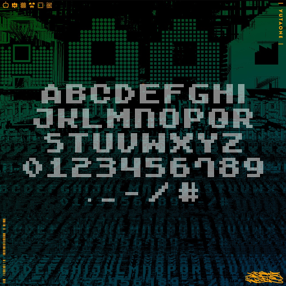 ベイパーピクセル|VaporPixel|ゆうたONEフォント™︎