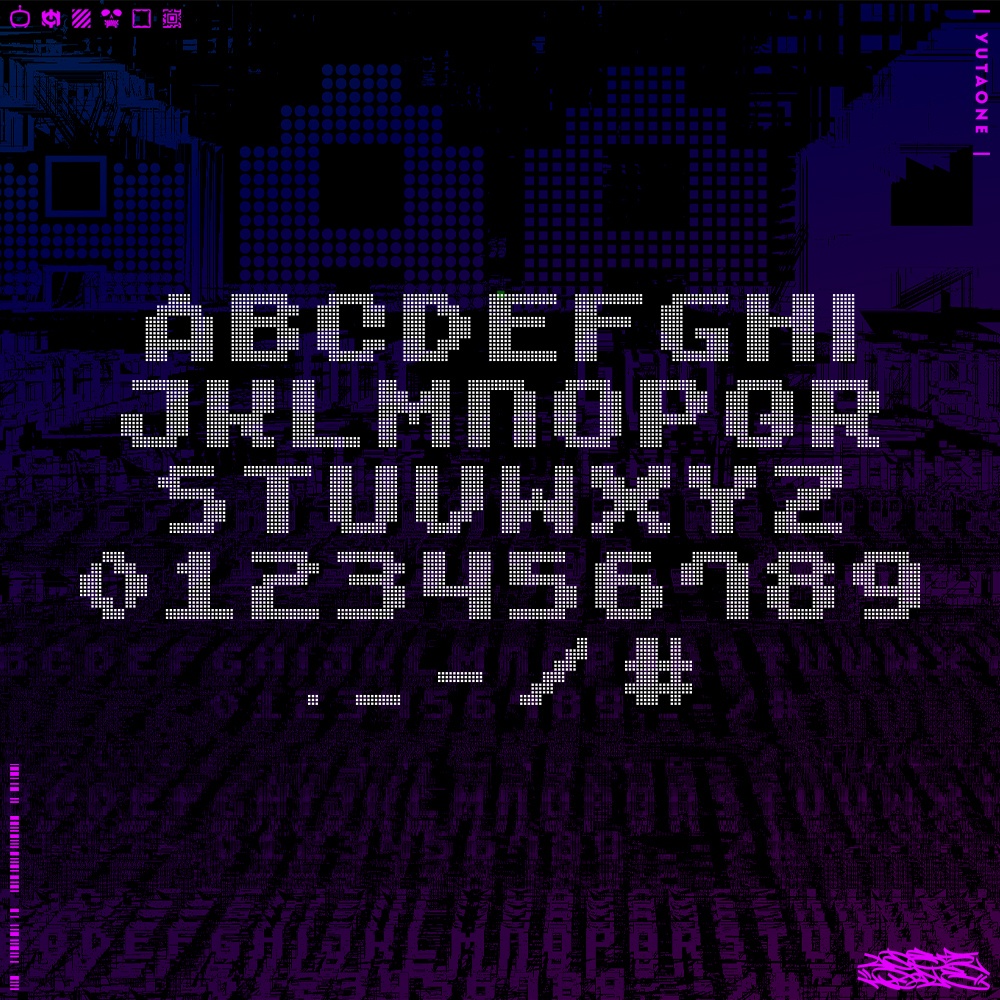 ベイパーピクセル|VaporPixel|ゆうたONEフォント™︎