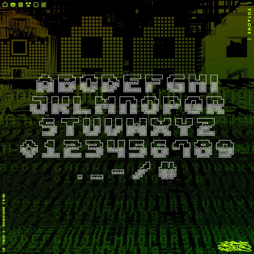 ベイパーピクセル|VaporPixel|ゆうたONEフォント™︎