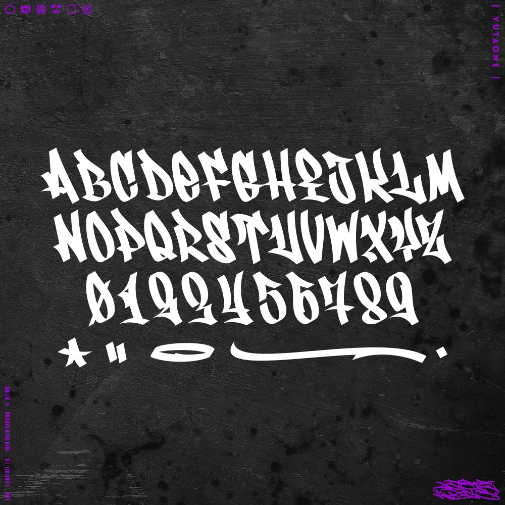 トイライターマーカー| ToyWriterMarker|ゆうたONEフォント™︎