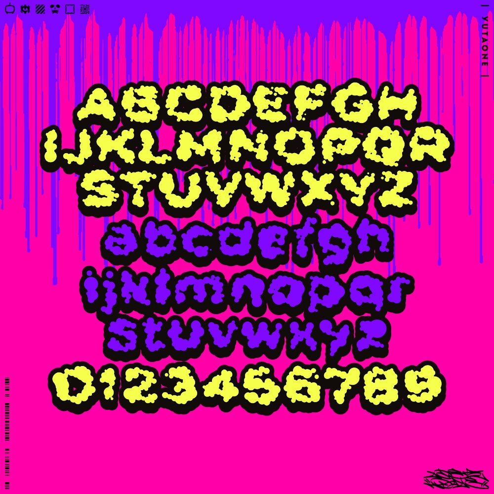 ポイズンガム|PoisonGum|ゆうたONEフォント™︎