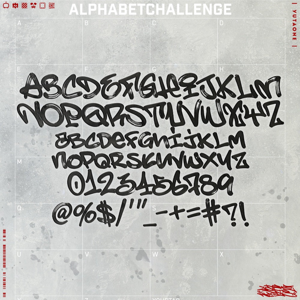 トイライターモップ|ToyWriterMop|ゆうたONEフォント™︎