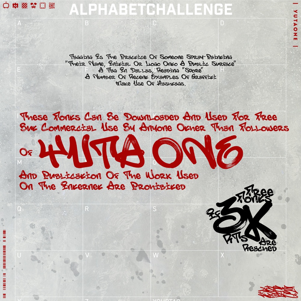 トイライターモップ|ToyWriterMop|ゆうたONEフォント™︎