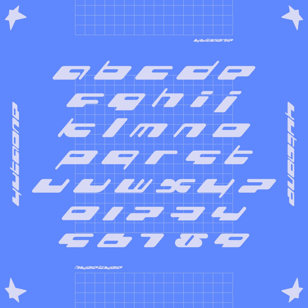ハイプタイプ|HypeType|ゆうたONEフォント™︎