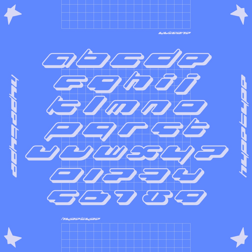 ハイプタイプ|HypeType|ゆうたONEフォント™︎