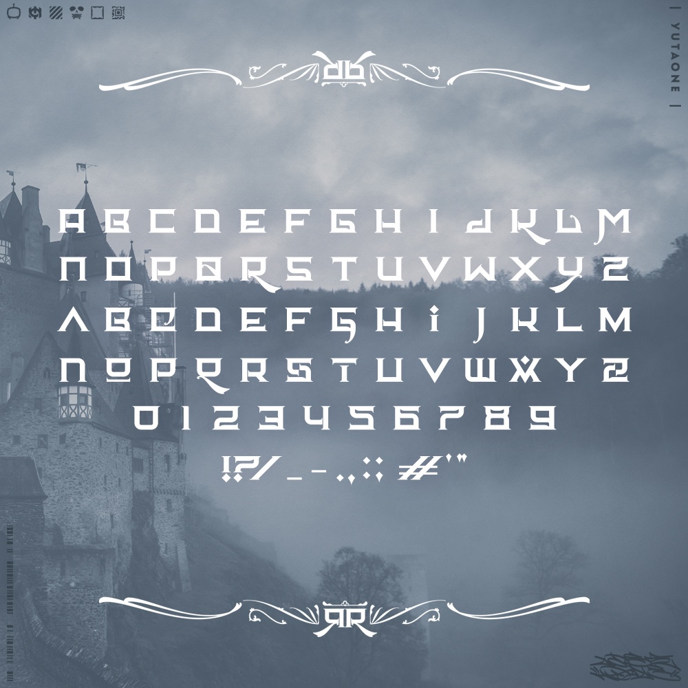 マギリボン|MagiRibbon|ゆうたONEフォント™︎