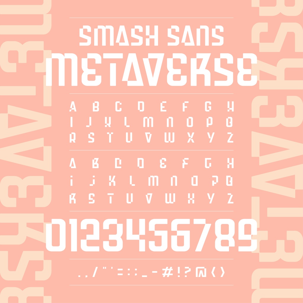 スマッシュサンズ|SmashSans|ゆうたONEフォント™︎