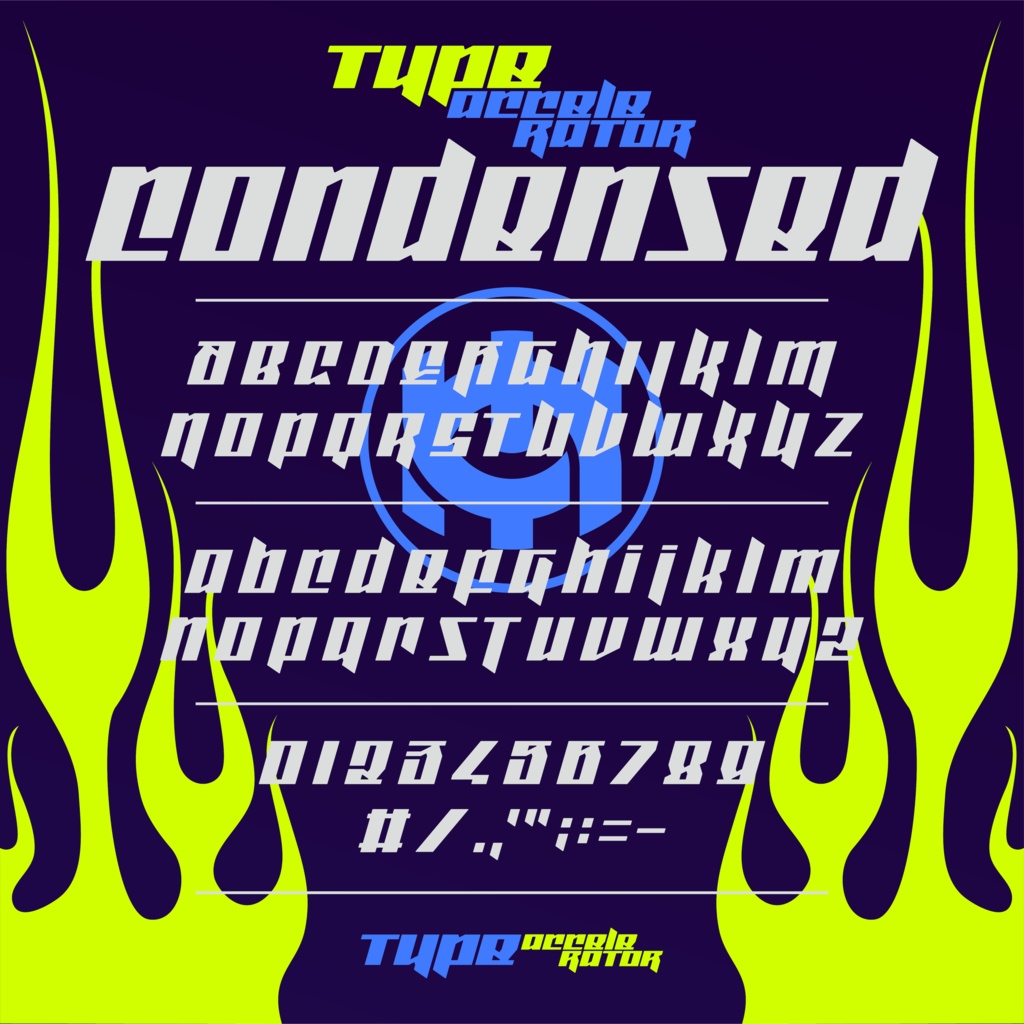 タイプアクセラレーター|TypeAccelerator|ゆうたONEフォント™︎