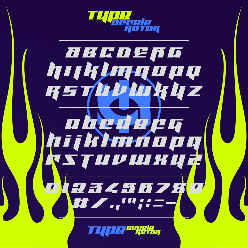 タイプアクセラレーター|TypeAccelerator|ゆうたONEフォント™︎