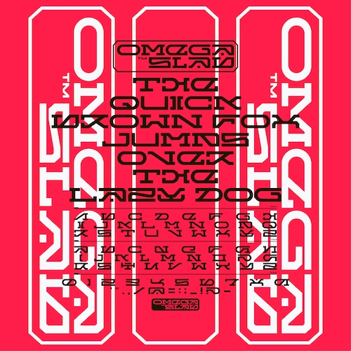 オメガスラブ|OmegaSlab|ゆうたONEフォント™︎