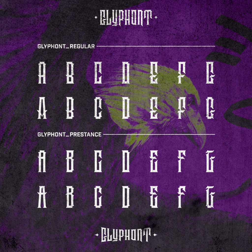 グリフォント|Glyphont|ゆうたONEフォント™︎