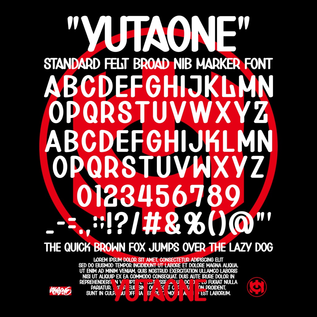 ブナンマーカー|BunanMarker|ゆうたONEフォント™︎