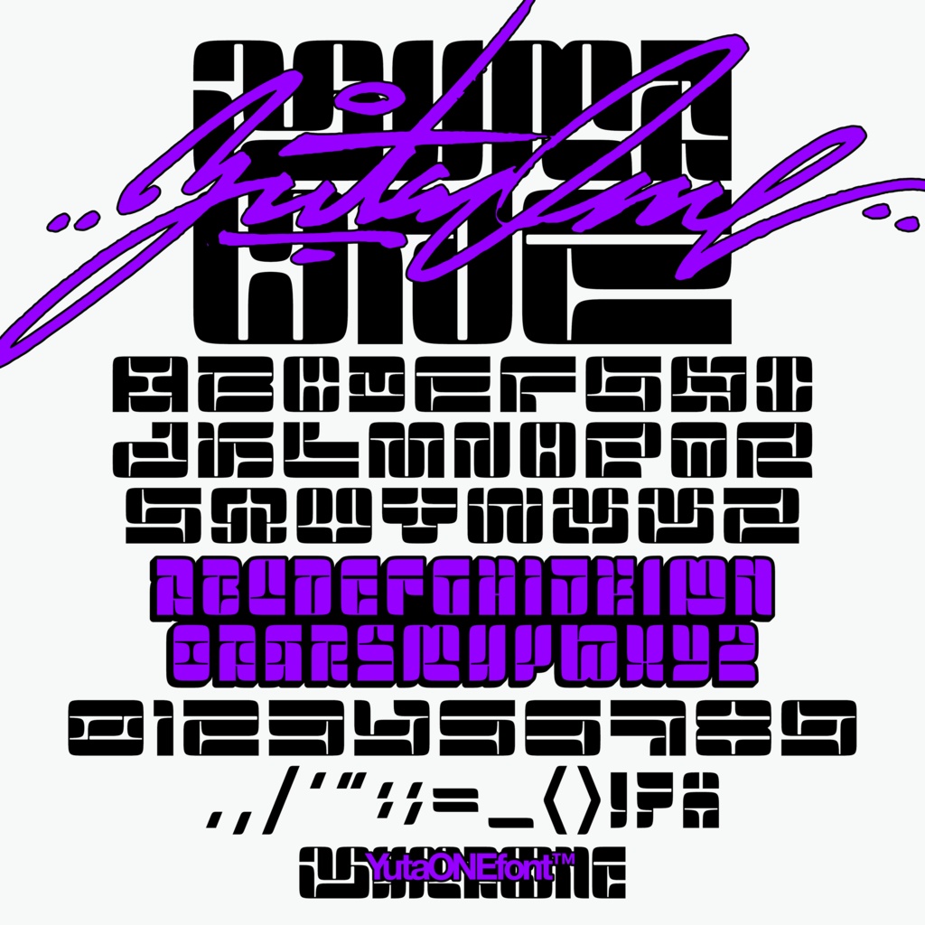 モツポンズ|MotsuPonz|ゆうたONEフォント™︎