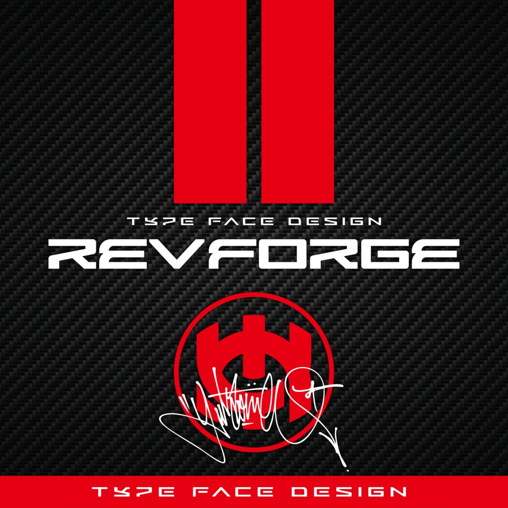 【無料】レブフォージ|RevForge|ゆうたONEフォント™︎