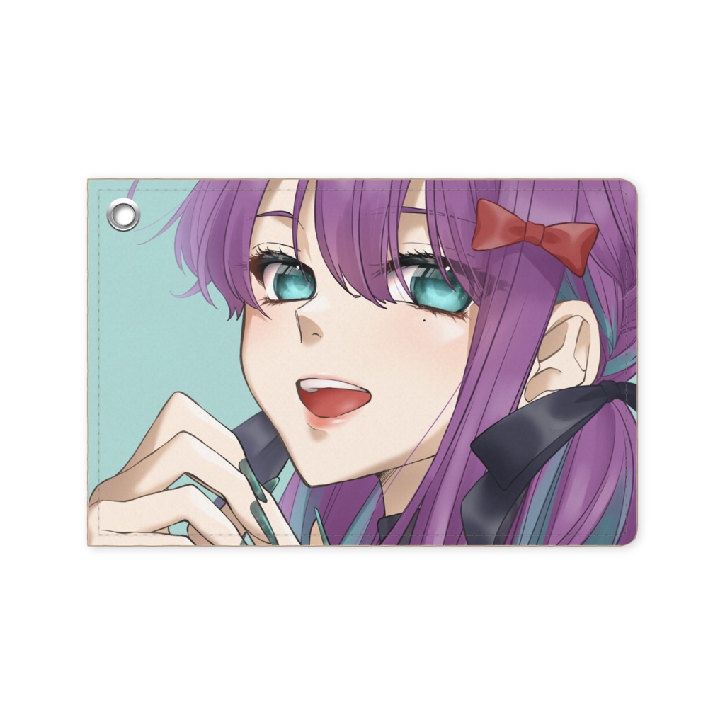 縫目きなこ1000人記念パスケース【Vtuber】①
