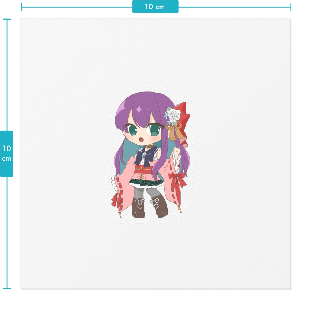 チャンネル登録1500人記念ステッカー11種