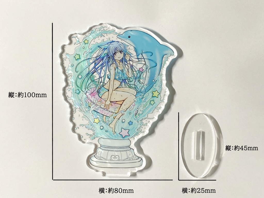 【再頒布】レヴィ アクリルスタンド(2024夏Ver.)約100mm(7日以内に発送)