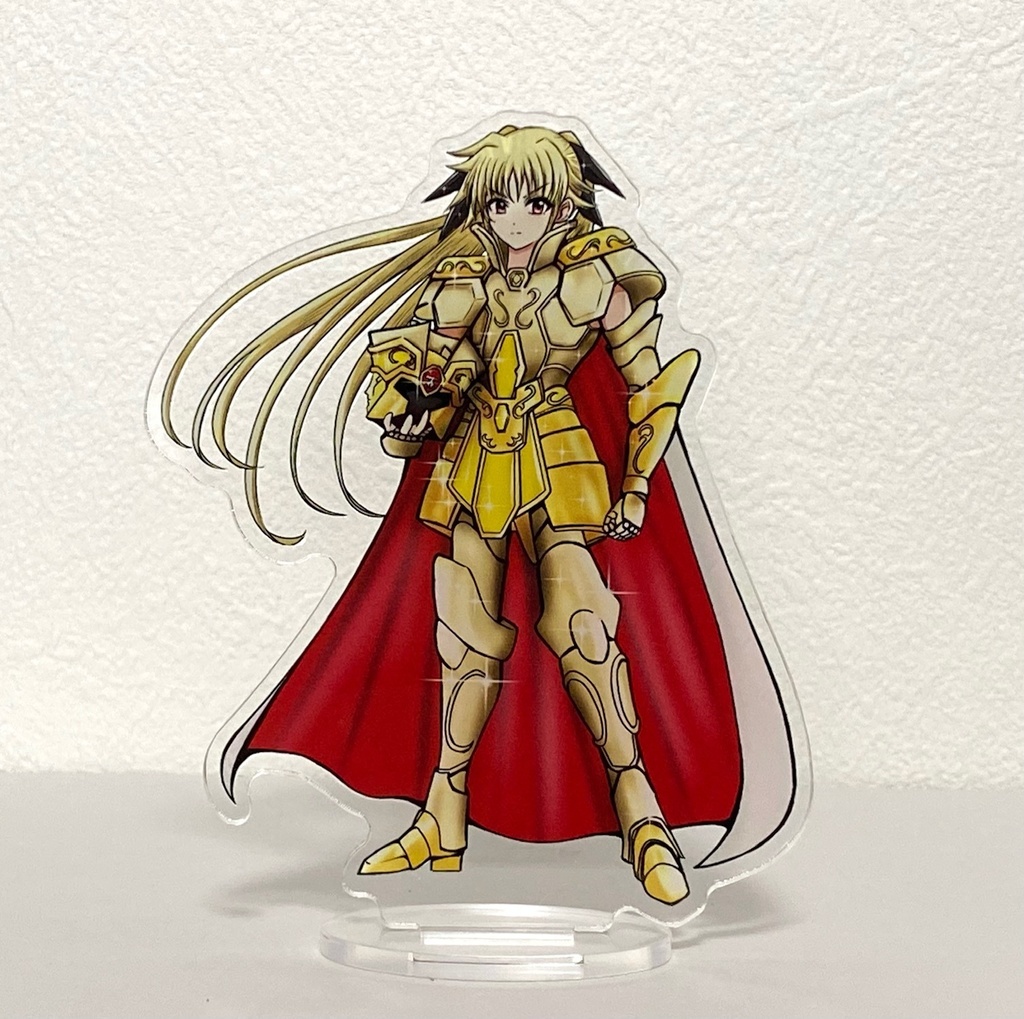 フェイトちゃん（双子座Ver.)アクリルスタンド 約100ｍｍ（7日以内に発送）