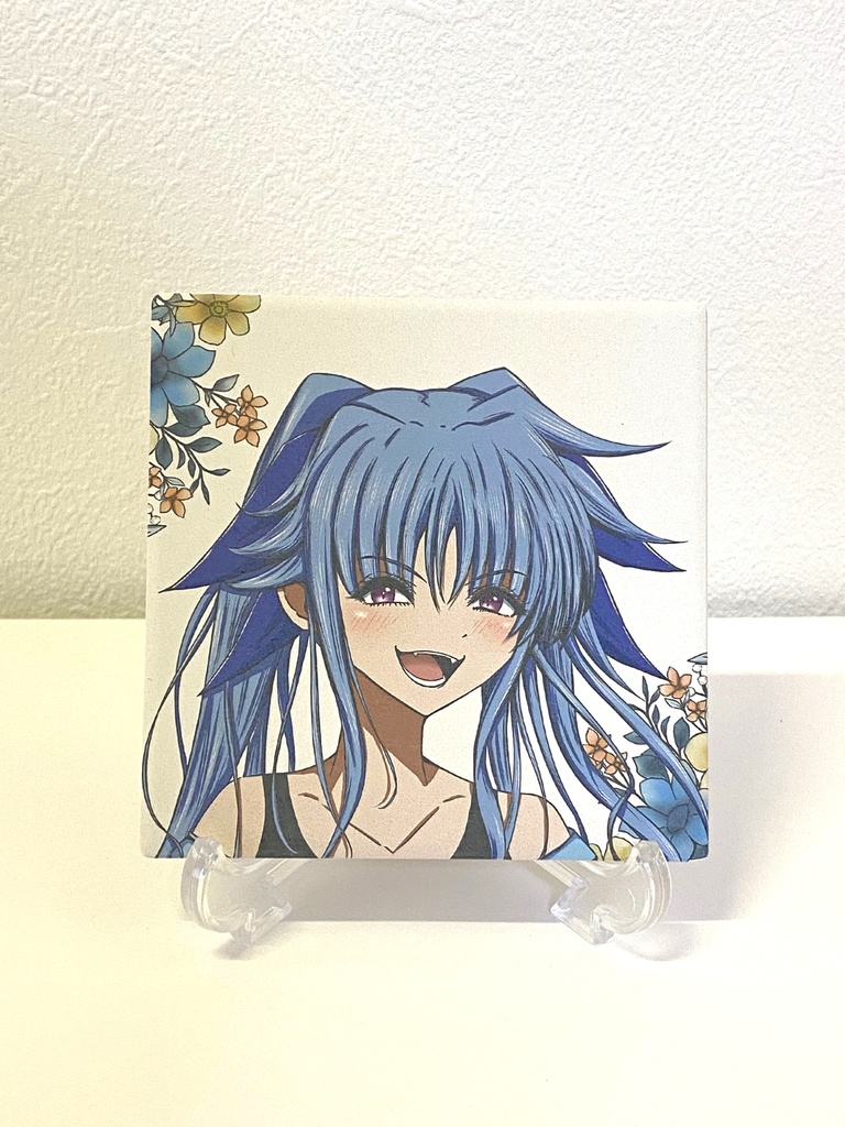 レヴィちゃん白雲石コースター(ホワイトVer.)(7日以内に発送)