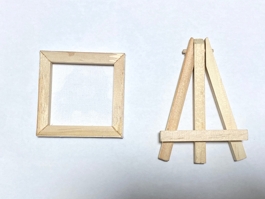 リナちゃん ミニキャンバス (75×75mm)(7日以内に発送)