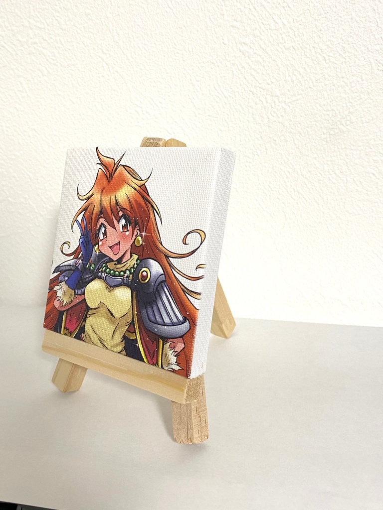 リナちゃん ミニキャンバス (75×75mm)(7日以内に発送)