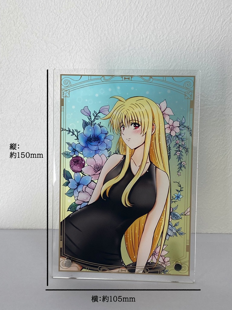 フェイトちゃん(StrikerS)アクリルフォトパネル(7日以内に発送)