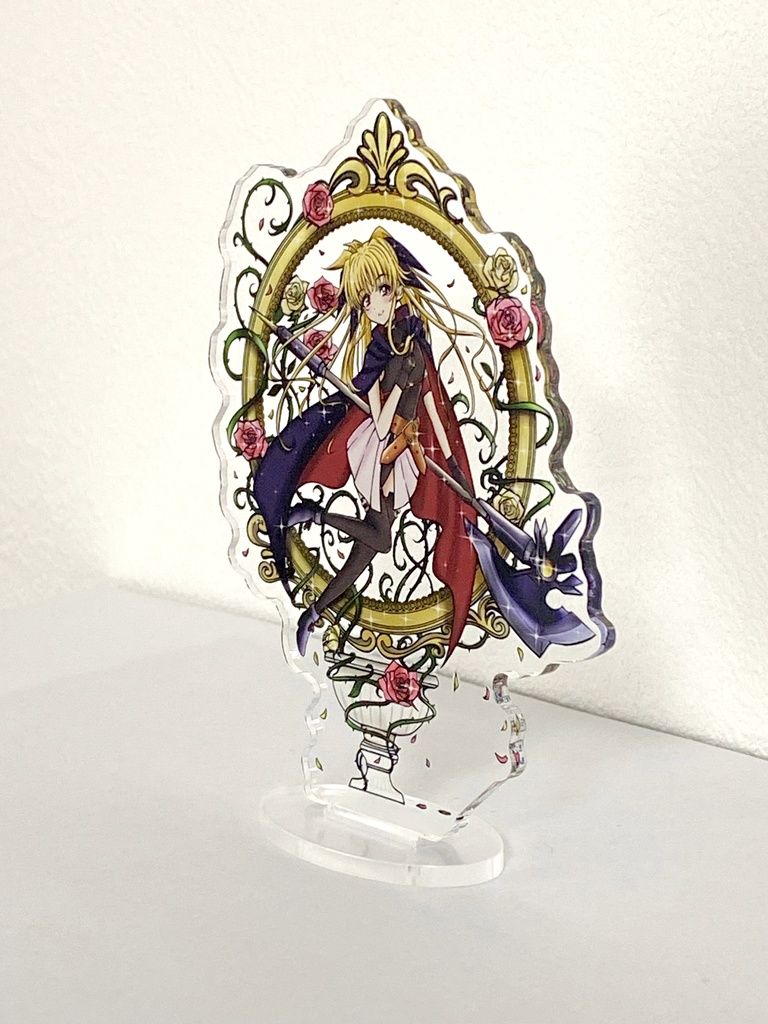 フェイトちゃん(薔薇) アクリルスタンド 約100mm(7日以内に発送)