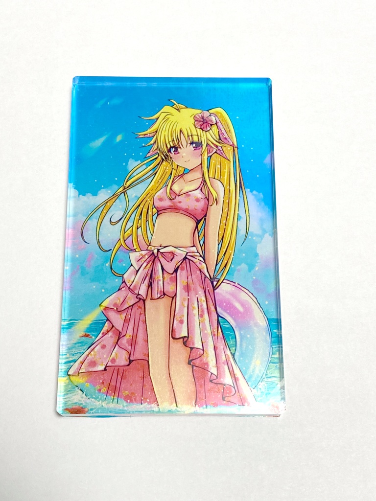 2025夏フェイトちゃん通常版(アクリルブロック)(約127mm×約76mm)(7日以内に発送)
