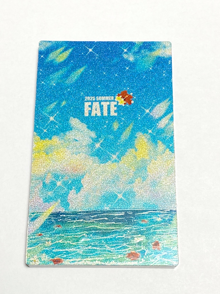 【背景透過無し】2025夏フェイトちゃん(アクリルブロック)(約127mm×約76mm)(7日以内に発送)