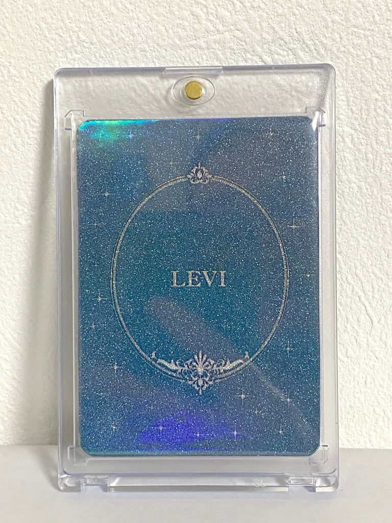 レヴィちゃん自作トレカ(マグネットカードローダー付き) (7日以内に発送)