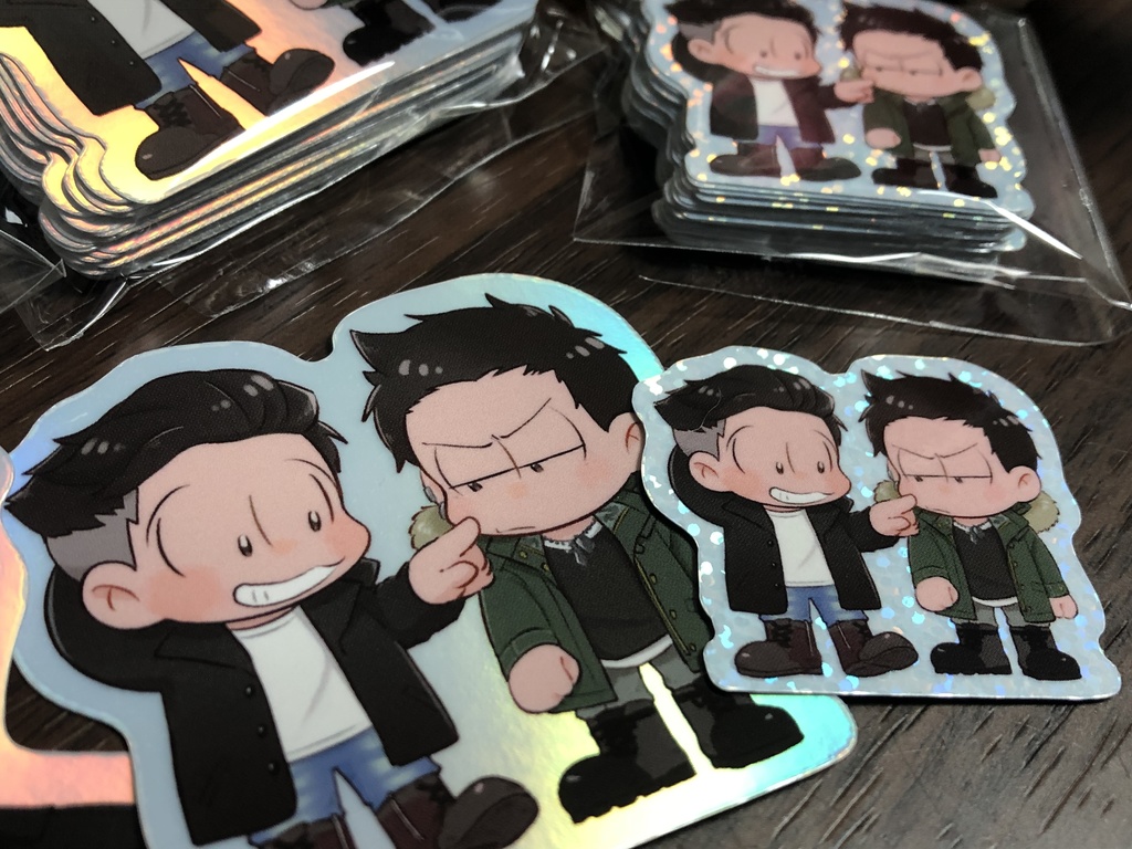 ノワール速度ステッカー