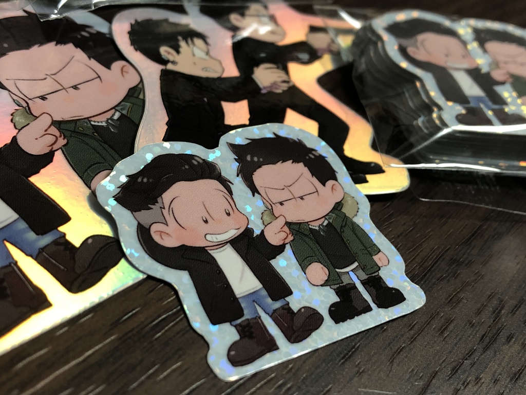 ノワール速度ステッカー