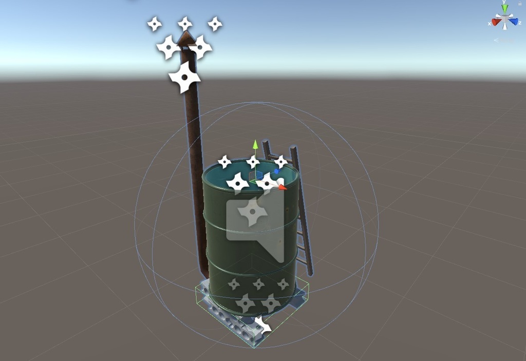 【オリジナル】ドラム缶風呂 3Dモデル