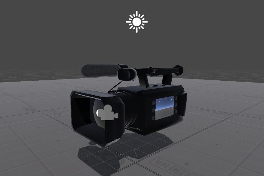 【オリジナル】テレビカメラ 3Dモデル