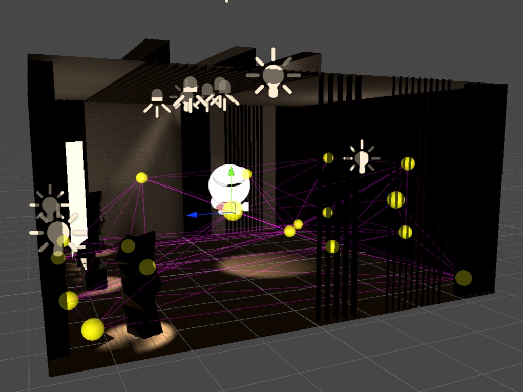 【VRChat販売ワールド】オーディオルーム・ホームシアター 3Dモデル