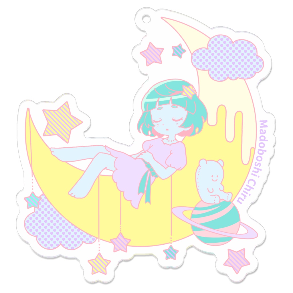 惑星ちる すやすやアクキー