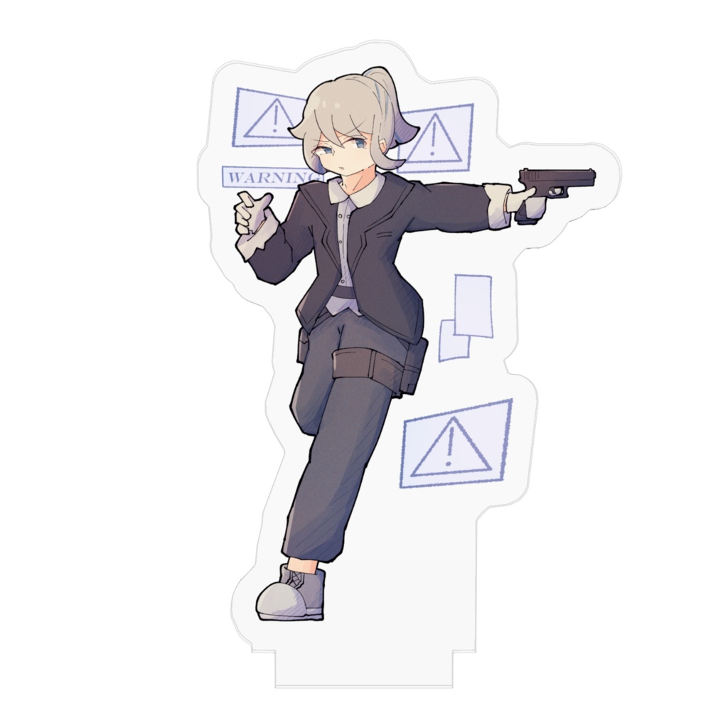 アクリルフィギュア - 神代冬華(戦闘ver)