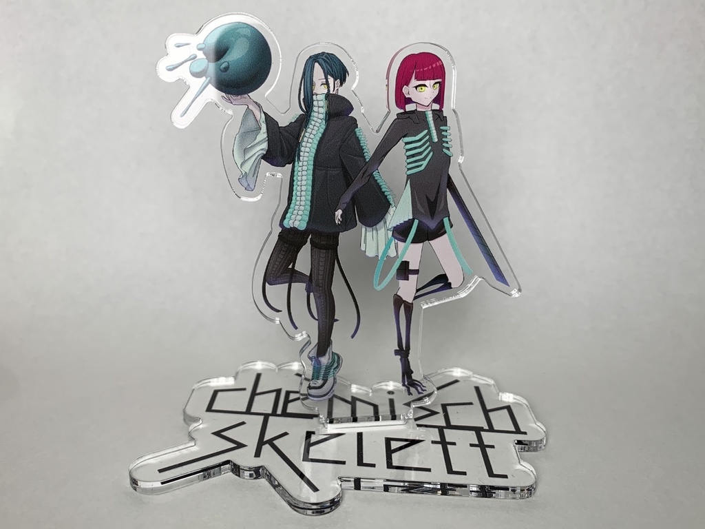 chemisch skelett アクリルフィギュア